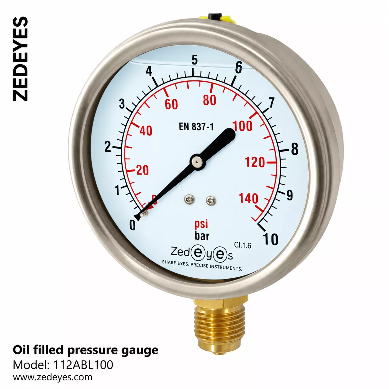 Oil Filled Pressure Gauge