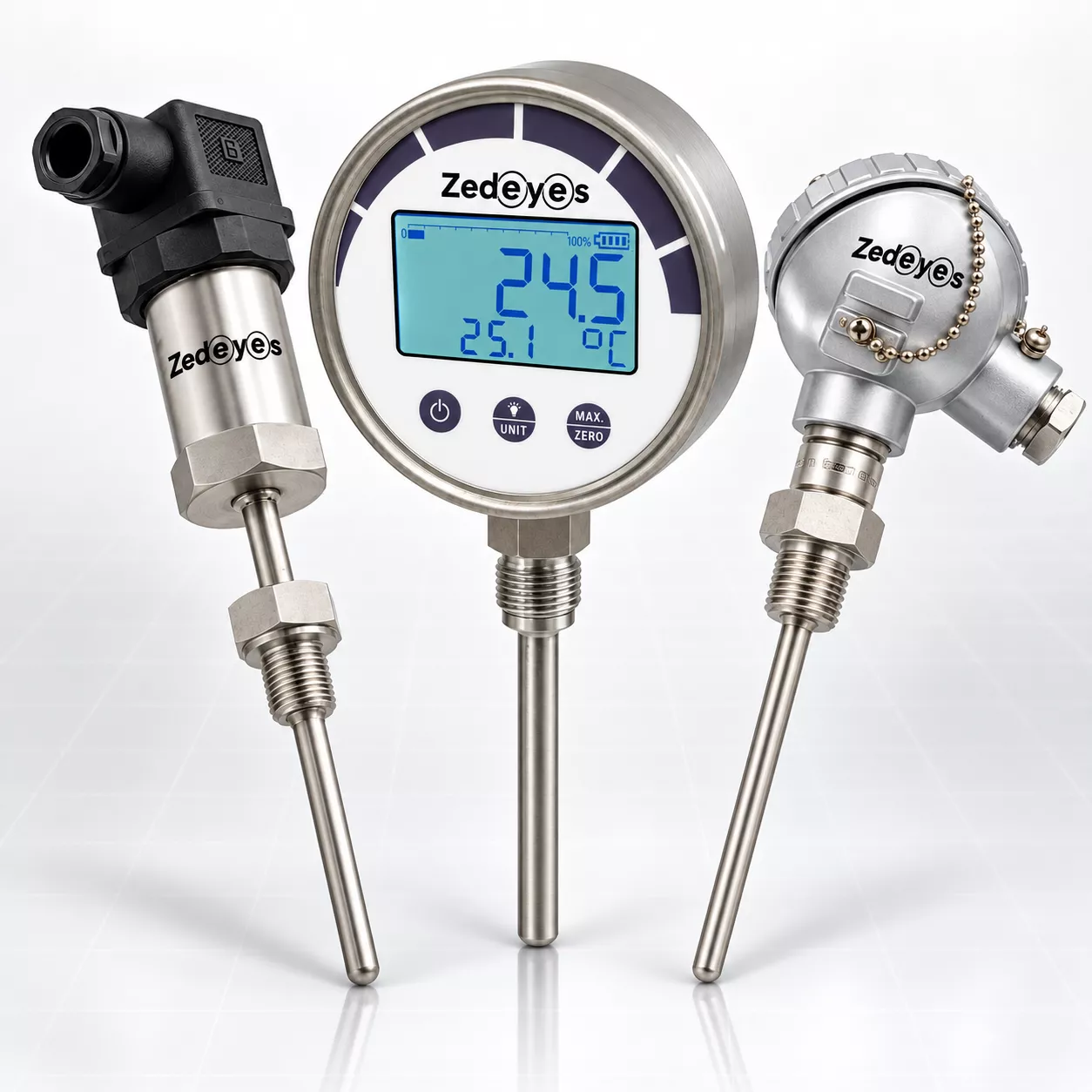 Electronic Temperature Gauges