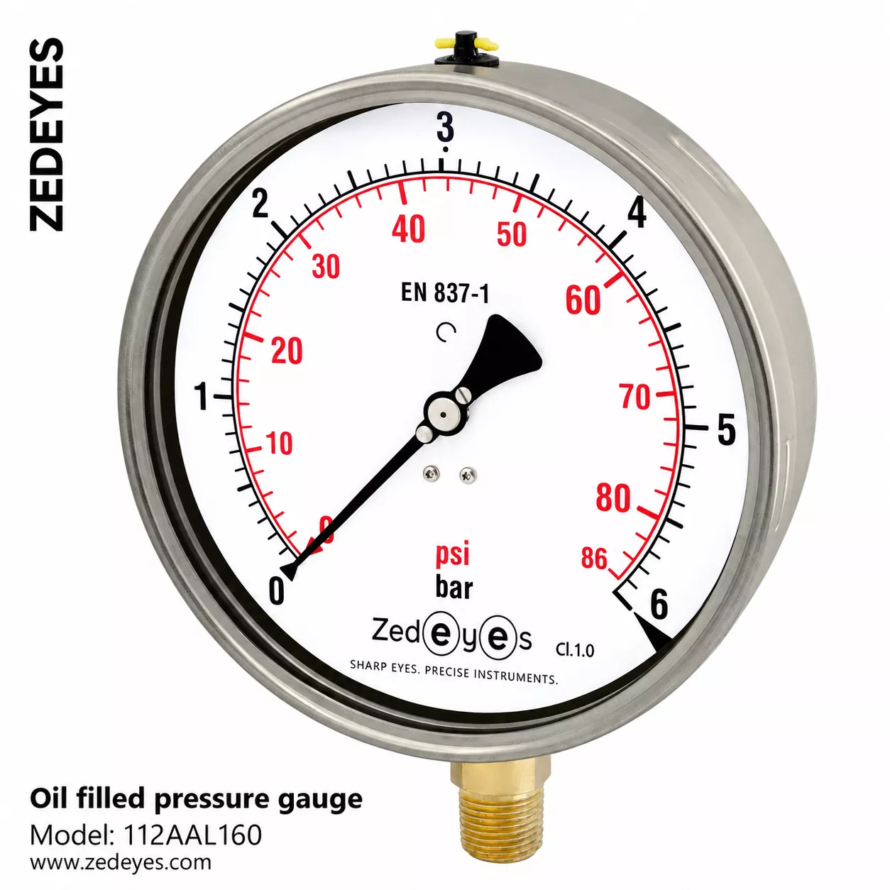 Oil Filled Pressure Gauge