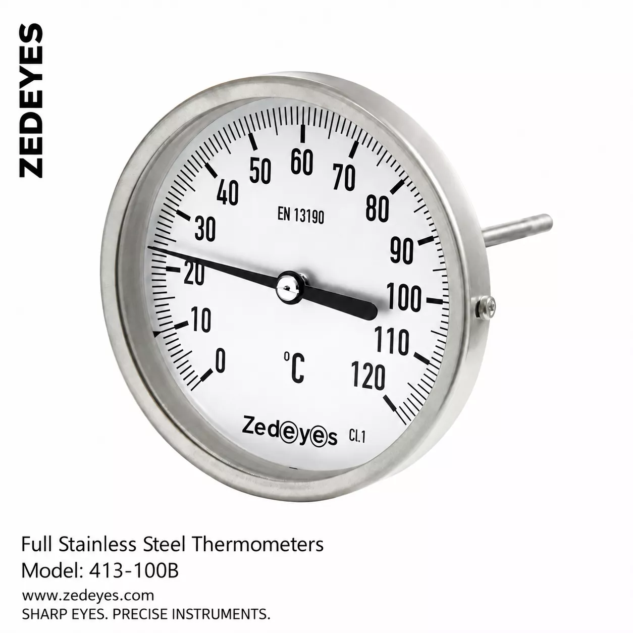 Industrial Bi-metal Thermometer