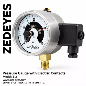 Electric Contact Pressure Gauge